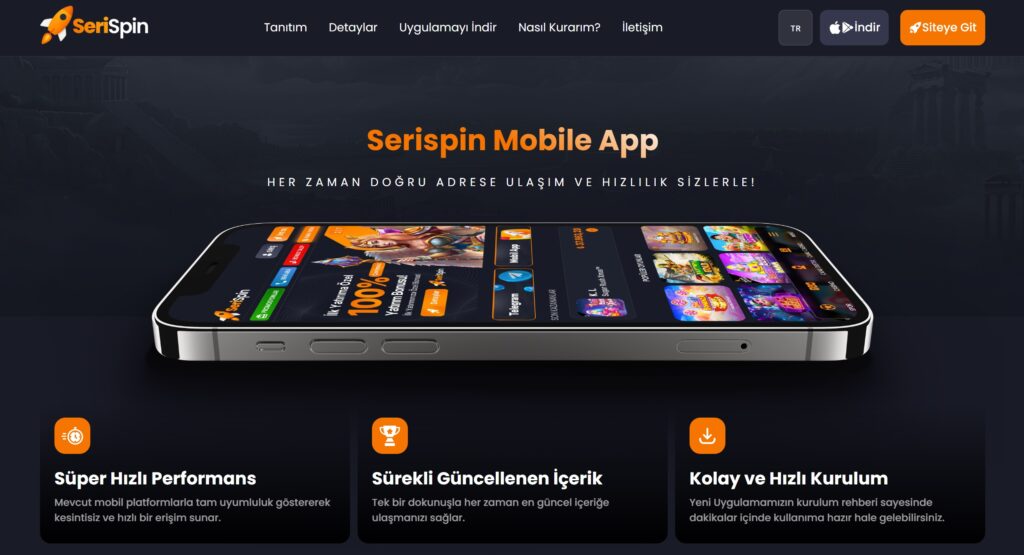 serispin mobil uygulama